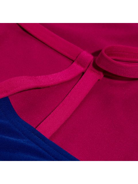 Speedo Tie Back One Piece - Chroma Blue/Electric Pink