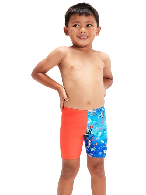 Speedo Jammers - Coral/Cobalt