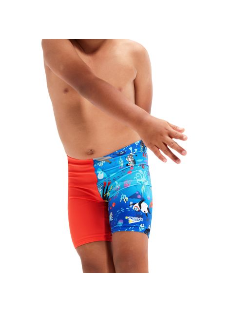 Speedo Jammers - Coral/Cobalt