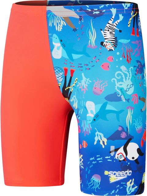 Speedo Jammers - Coral/Cobalt