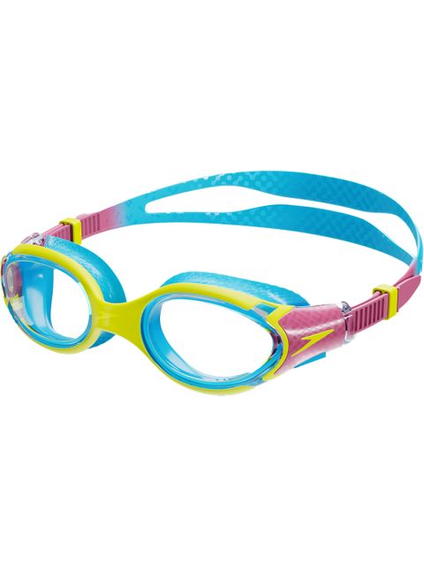 Speedo Biofuse 2.0 Junior Goggles - Clear/Lemon/Pink/Blue