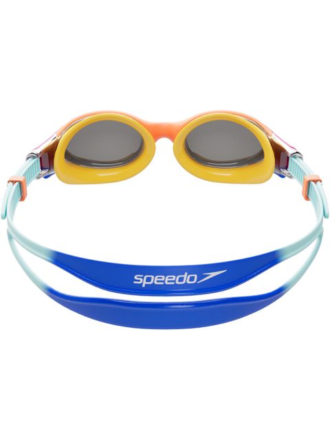 Speedo Biofuse 2.0 Junior Goggles - Chrome Mirror/Cobalt/Blue/Orange
