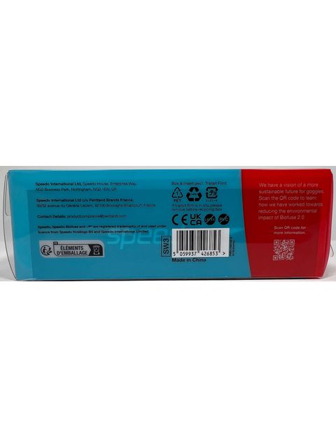 Speedo Biofuse 2.0 Junior Goggles - Chrome Mirror/Cobalt/Blue/Orange