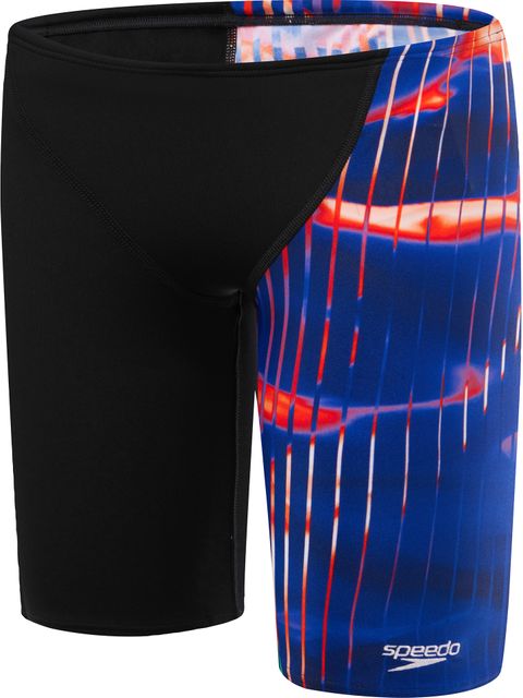 Speedo Linear Lava Jammers - Blue/Red/White