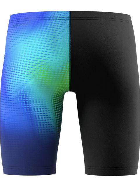 Speedo Digital Printed V-Cut Jammers - Black/Blue