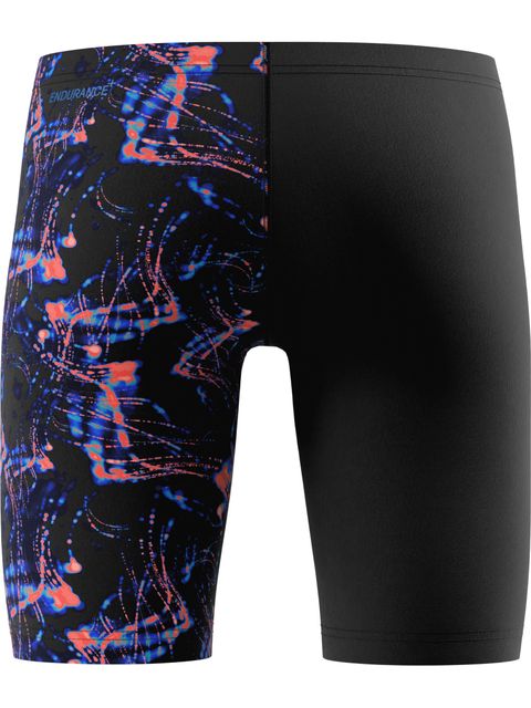 Speedo Printed V-Cut Jammers - Black/Green