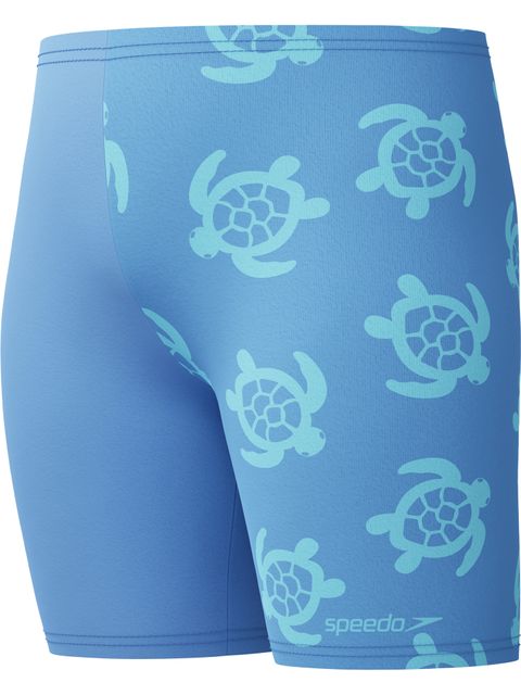 Speedo Toddler Boys Print Jammers - Periwinkle Blue