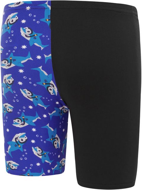 Speedo Jammers - Black/Blue/Grey