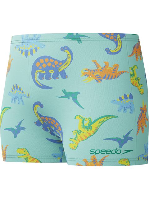 Speedo Toddler Boys Allover Print Aquashorts - Fish Tank