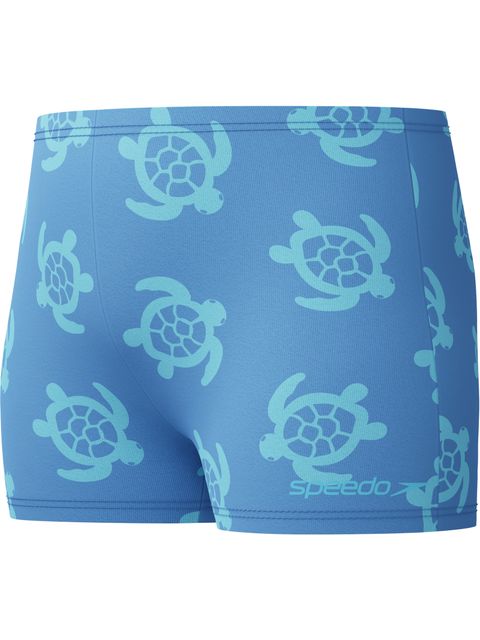 Speedo Toddler Boys Print Aquashorts - Periwinkle Blue
