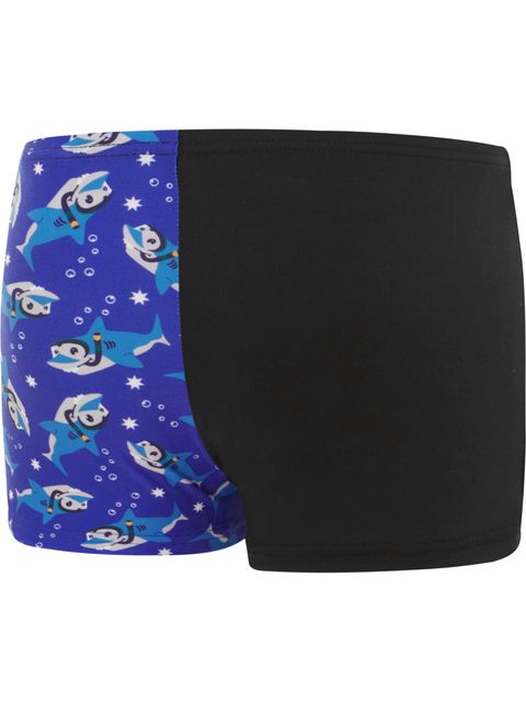 Speedo Aquashorts - Black/Blue/Grey