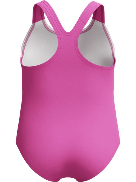 Speedo Toddler Girls Print One Piece - Neon Flamingo