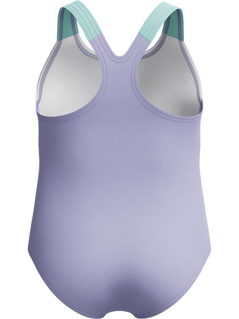 Speedo Toddler Girls Print One Piece - Bright Lavender