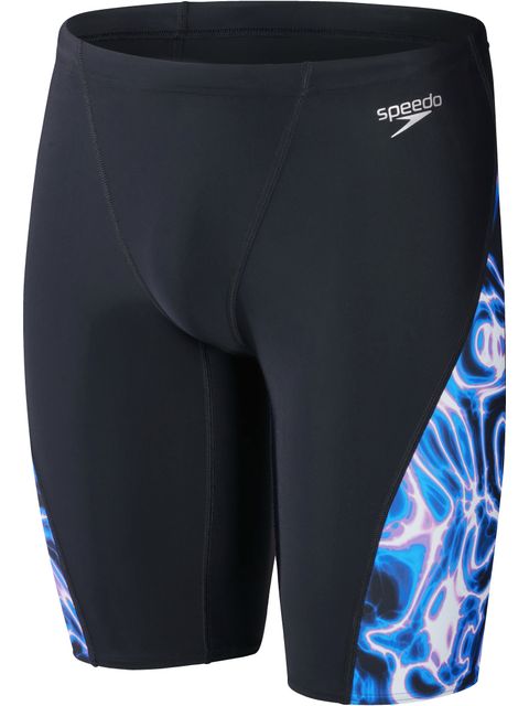 Speedo V-Cut Jammers - Black/Cobalt/Blue