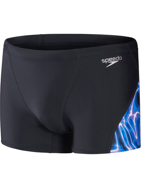 Speedo V-Cut Aquashorts -Black/Cobalt/Blue