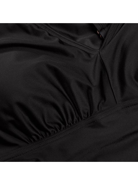 Speedo Shaping V-Neck One Piece - Black