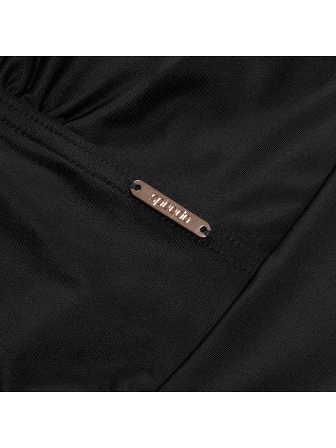 Speedo Shaping V-Neck One Piece - Black