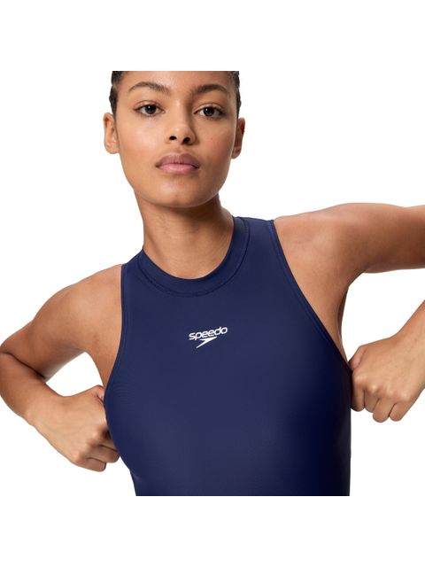Speedo Hydrasuit One Piece - Peacoat