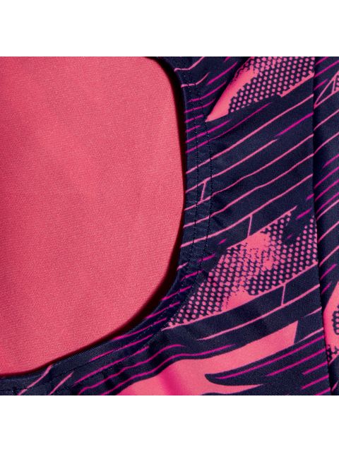 Speedo Medalist One Piece - Hyperboom/Navy/Pink