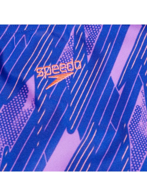 Speedo Medalist One Piece - Hyperboom/Cobalt/Purple/Peach