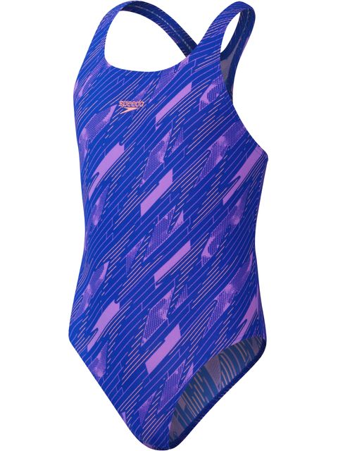 Speedo Medalist One Piece - Hyperboom/Cobalt/Purple/Peach
