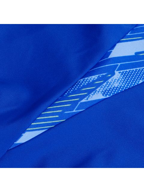 Speedo Splice Muscleback One Piece - Cobalt/Lemon/Blue