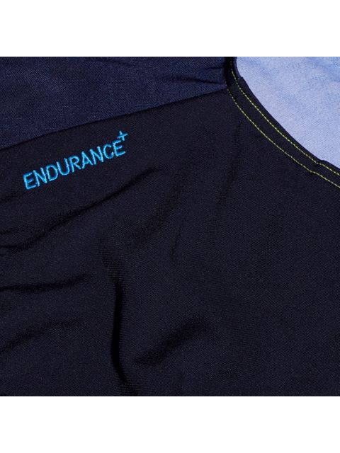 Speedo Powerback One Piece - Black/Lime/Pink