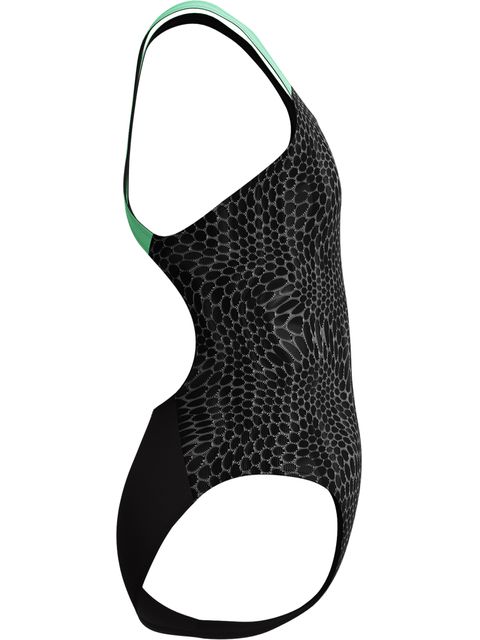 Speedo Digital Powerback One Piece - Alfalfa Green