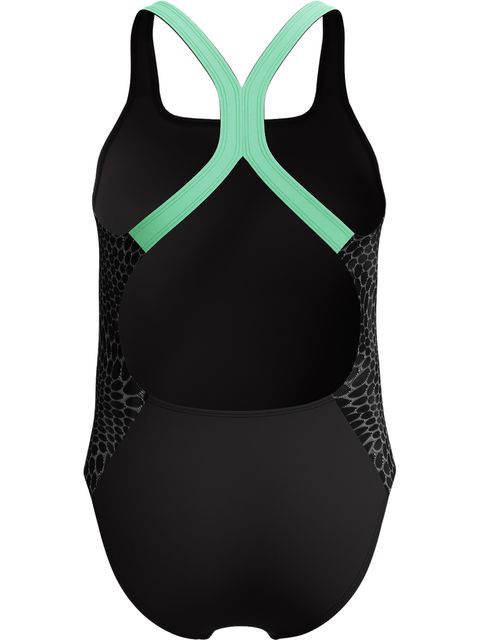 Speedo Digital Powerback One Piece - Alfalfa Green