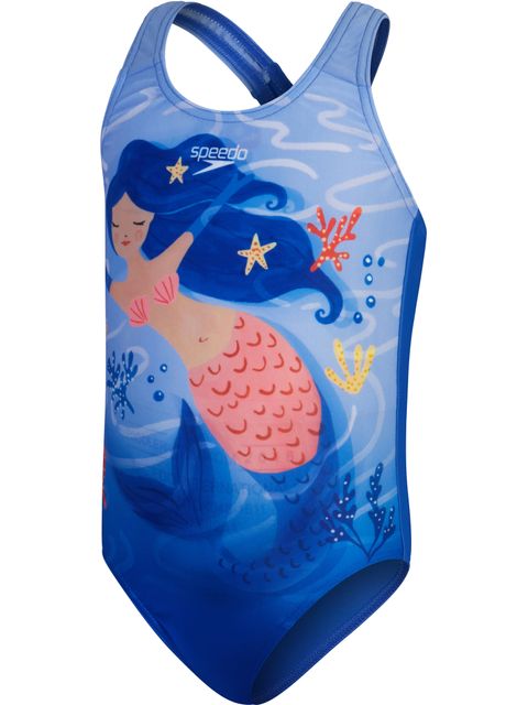 Speedo Toddler One Piece - Cobalt/Blue
