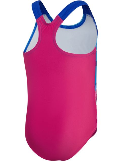 Speedo Toddler One Piece - Pink/Blue