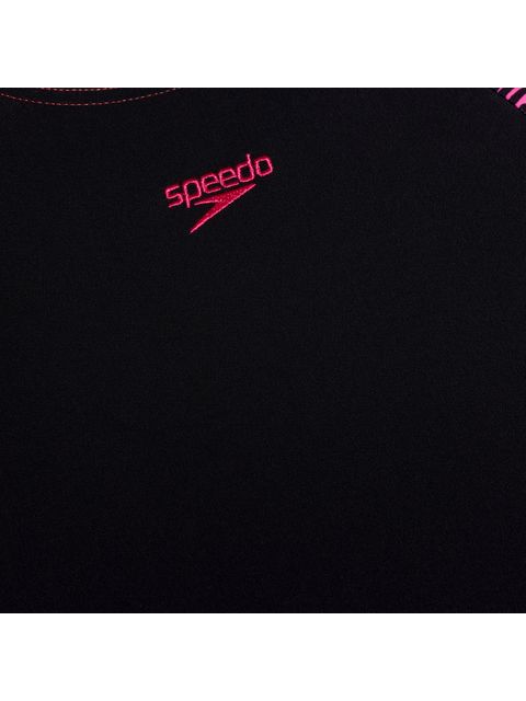 Speedo Panel Legsuit - Navy/Pink