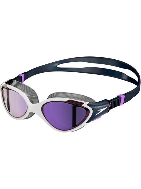 Speedo Biofuse 2.0 Womens Goggles - Mirror/Navy/Purple