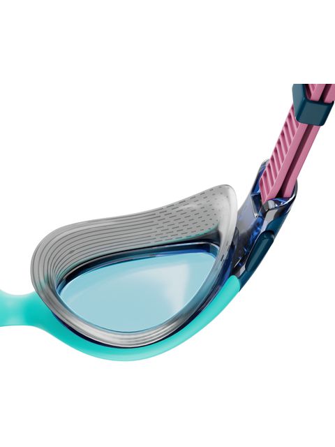Speedo Biofuse 2.0 Womens Goggles - Tinted/Blue/Peacock/Pink