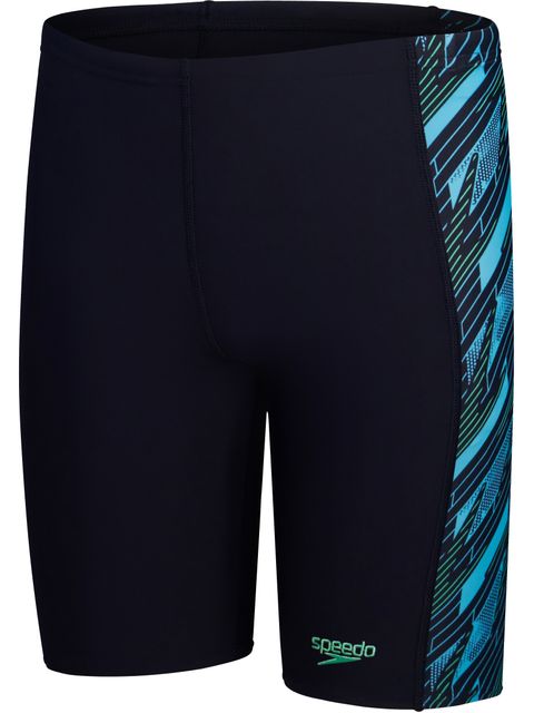 Speedo Panel Jammers - Hyperboom/Navy/Green