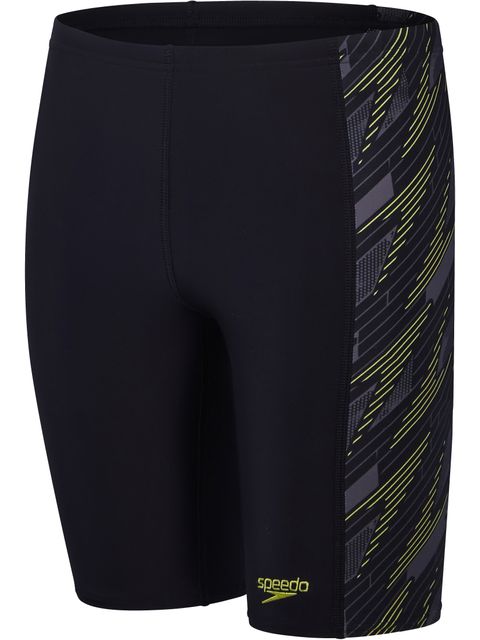 Speedo Panel Jammers - Hyperboom/Black/Lemon