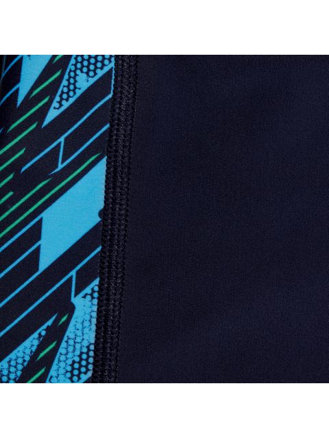 Speedo Panel Aquashorts - Hyperboom/Navy/Green