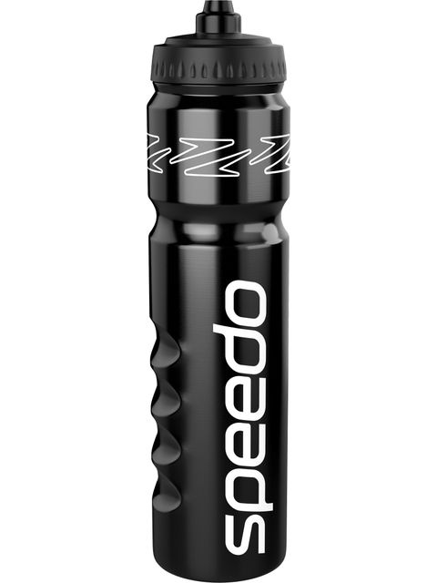 Speedo 1 Litre Water Bottle - Black
