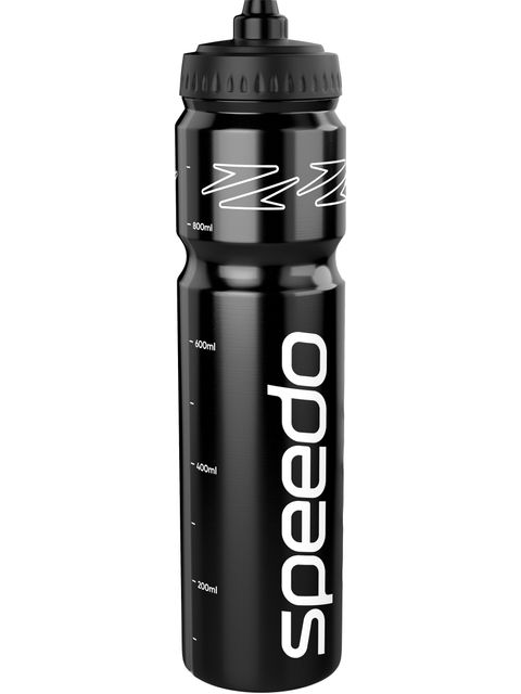 Speedo 1 Litre Water Bottle - Black