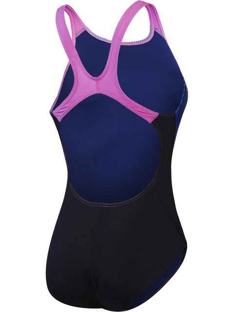 Speedo Recordbreaker One Piece - Pink/Blue