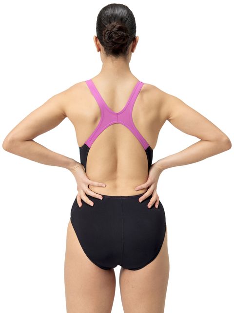 Speedo Recordbreaker One Piece - Pink/Blue
