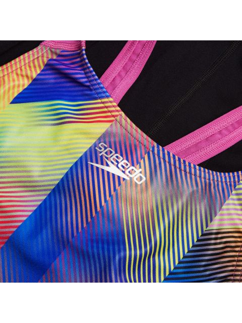 Speedo Recordbreaker One Piece - Pink/Blue