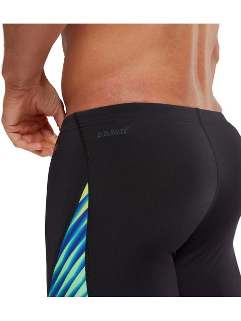 Speedo V-Cut Jammers - Black/Cobalt