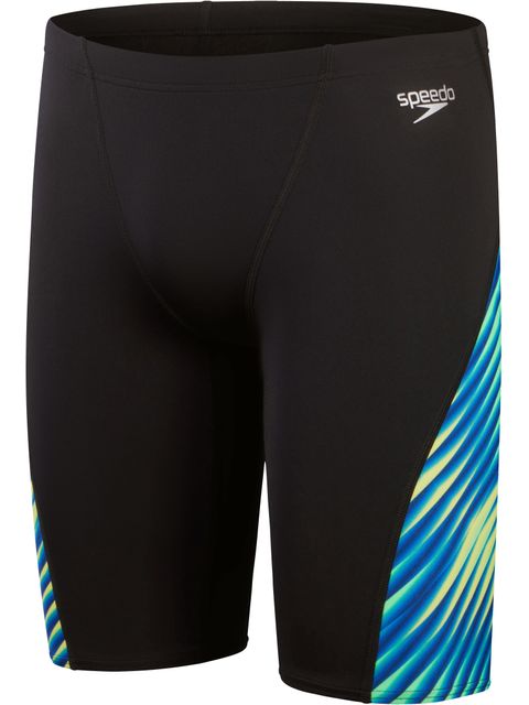 Speedo V-Cut Jammers - Black/Cobalt