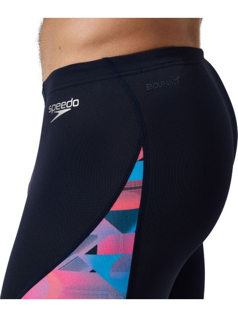 Speedo V-Cut Jammers - Navy/Red