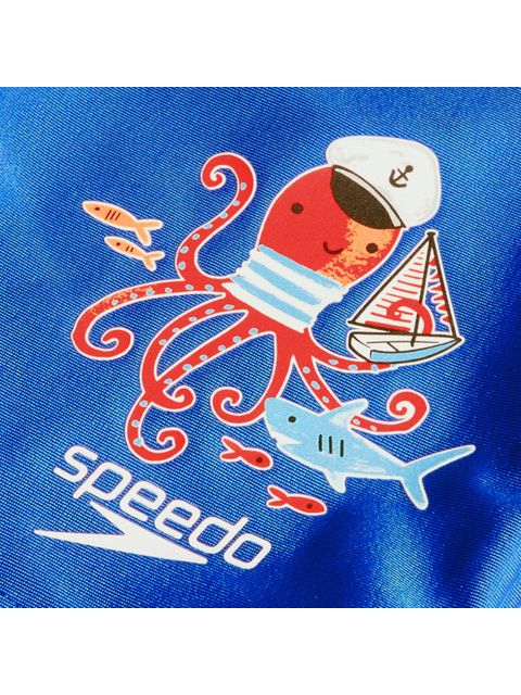 Speedo Toddler Aquashorts - Cobalt/White
