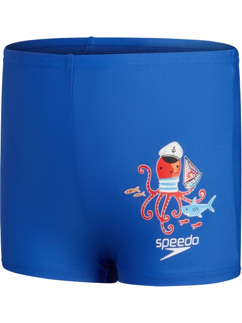 Speedo Toddler Aquashorts - Cobalt/White
