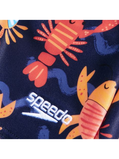 Speedo Toddler Aquashorts - Blue/Apricot
