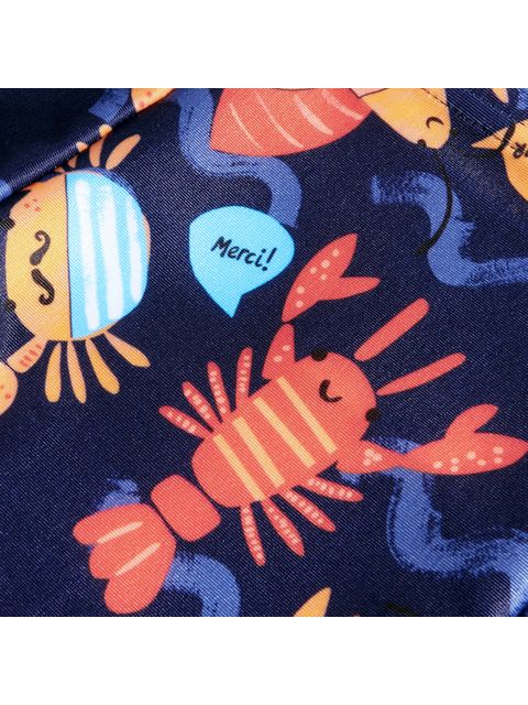 Speedo Toddler Aquashorts - Blue/Apricot