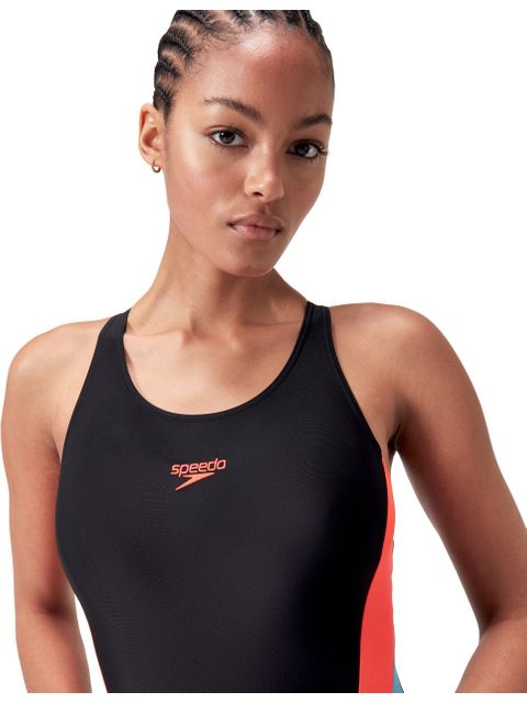 Speedo Colourblock 2.0 One Piece - Red/Blue